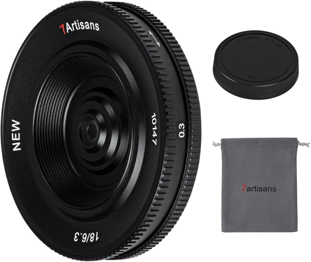 18mm F6.3 Mark II Ultra-Thin APS-C Prime Lens Fit for Nikon Compact Mirrorless Cameras for Nikon Zfc, Z50, Z30