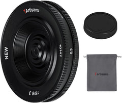 18mm F6.3 Mark II Ultra-Thin APS-C Prime Lens Fit for Nikon Compact Mirrorless Cameras for Nikon Zfc, Z50, Z30