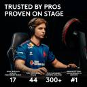 Logitech PRO X SUPERLIGHT 2 DEX – 60g Asymmetrical Wireless Gaming Mouse, HERO 2 Sensor (44,000 DPI), LIGHTSPEED 8kHz Polling, LIGHTFORCE Hybrid Switches, 95h Battery, USB‑C Charging, Black