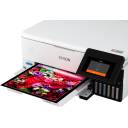 Epson EcoTank L8160 3 in 1 A4 Photo Printer, with 6 Color Claria ET Ink, Up to 16ppm Print Speed, 5760x1440 DPI Resolution, Double-sided Printing, Wi-Fi, Ethernet & AirPrint, USB Host, White | L8160