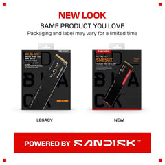 WD_BLACK SN850X 4TB NVMe SSD - M.2 2280, Up to 7,300 MB/s Read speeds, Up to 6,300 MB/s write speeds, Gaming Expansion, High Performance Internal Solid State Drive - WDS400T2X0E