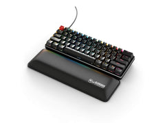 Glorious Custom Gaming Keyboard - GMMK 60% Percent Compact - USB C Wired Mechanical Keyboard - RGB Hot Swappable Switches & Keycaps - Black Metal Top Plate