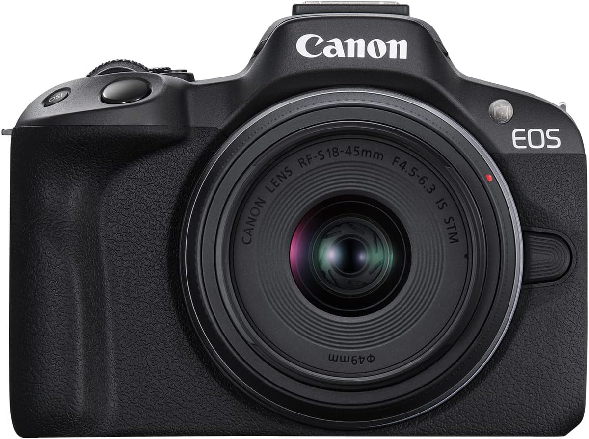 Canon EOS R50 Mirrorless Camera with 18-45mm Lens