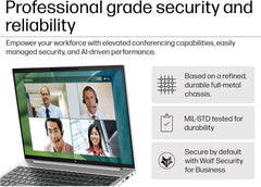 HP EliteBook 860 G11 Business AI PC Laptop (16" FHD+ Anti-Glare, Intel 12-Core Ultra 5 125U (> i7-1355U), 16GB DDR5 RAM, 512GB SSD) Fingerprint, Backlit, 5MP IR Webcam, 2x Thunderbolt 4, Win 11 Pro