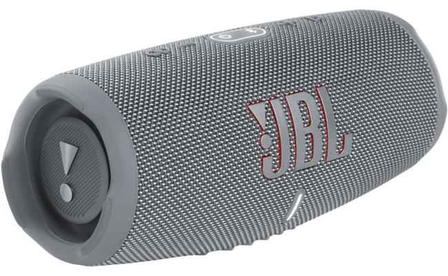 JBL Charge5 Splashproof Portable Bluetooth Speaker - Grey JBL Charge5 Splashproof Portable Bluetooth Speaker - Grey