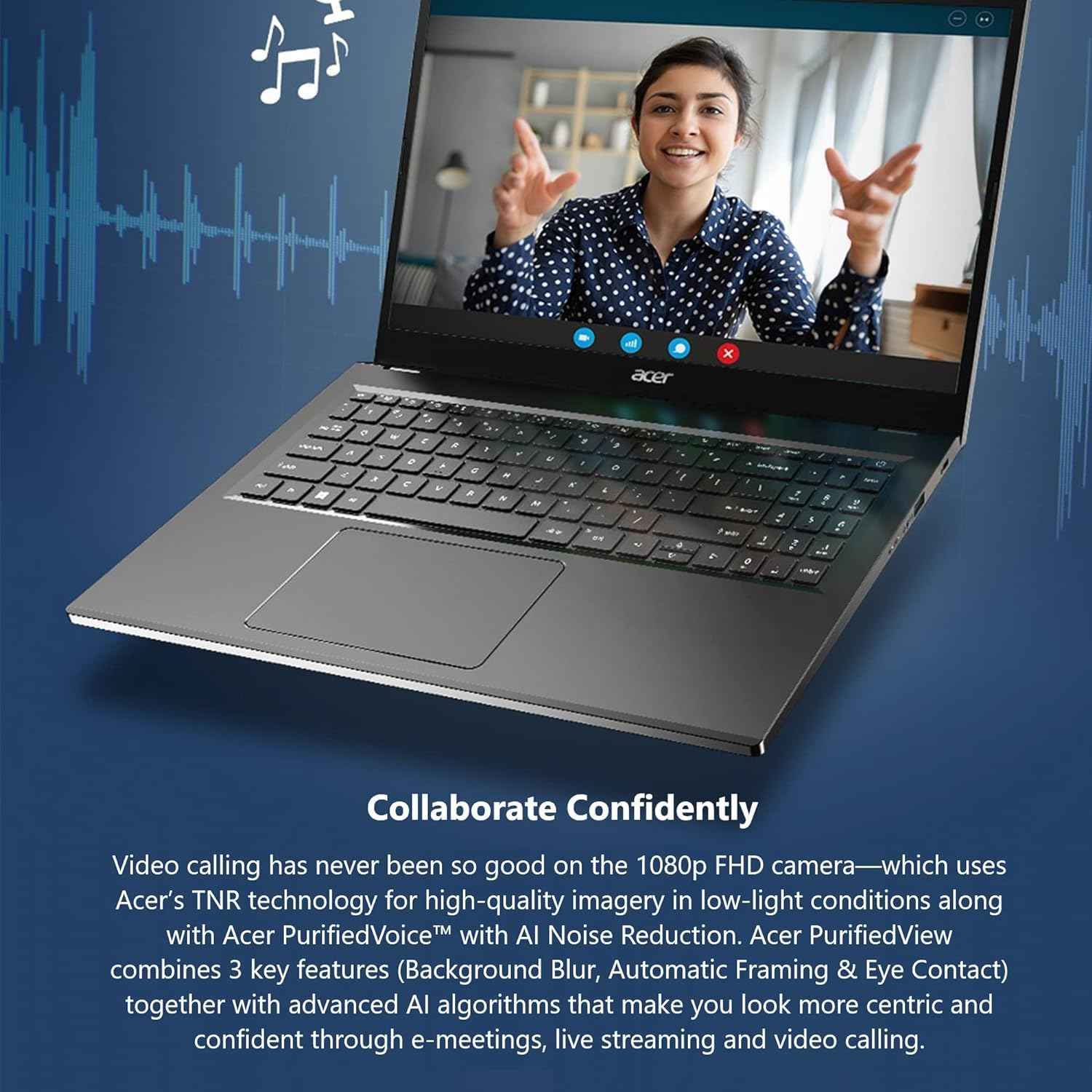 ACER laptop for portable computing