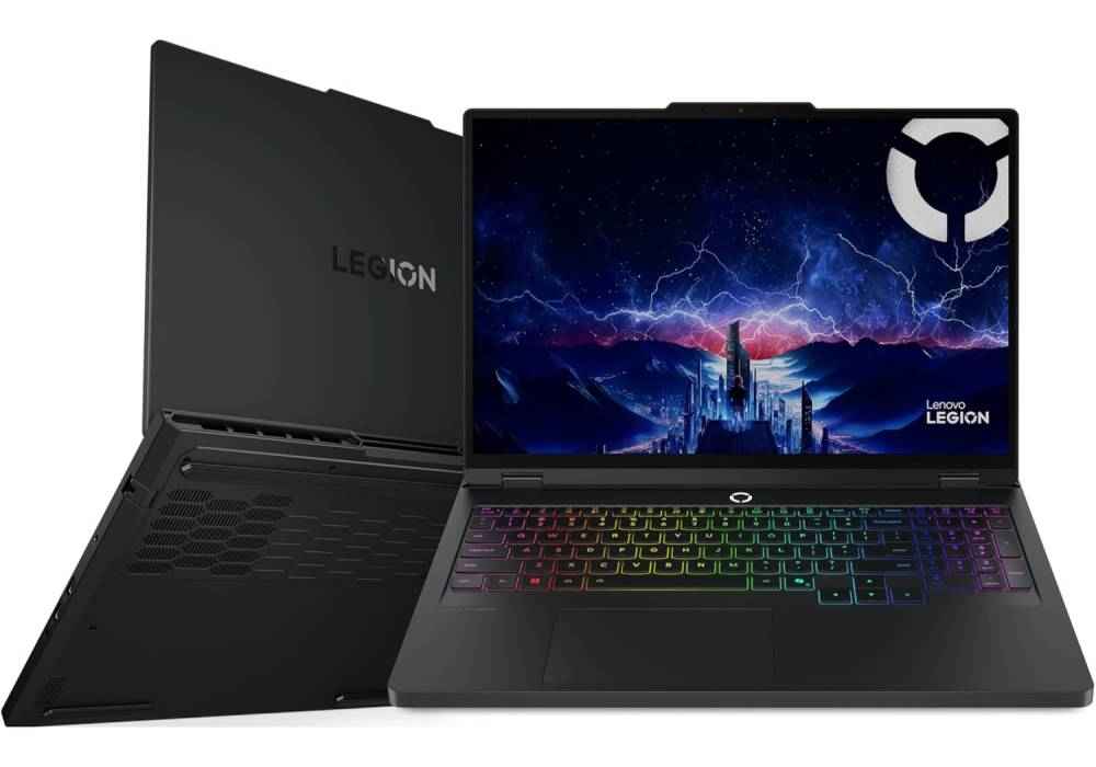 Laptop Lenovo Legion Pro 5 16IRX10, Intel Core i7-14650HX 5.2GHz 30MB Cache, RTX 5050 8GB GDDR7, 16GB DDR5, 512GB SSD, 2.5K IPS 500nits 240Hz 100% DCI-P3 DisplayHDR™ 400 Dolby Vision, 2 Year Warranty - Eclipse Black