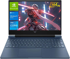 Victus 15.6 i5 Gaming Laptop, 15.6" FHD 1920*1080 144Hz, Intel Core i5-12450H, NVIDIA GeForce RTX 3050, 16GB RAM, 1TB SSD, Backlit KB, Touchpad, SD Card Reader, Webcam, HDMI, Wi-Fi 6, W11 H, Blue