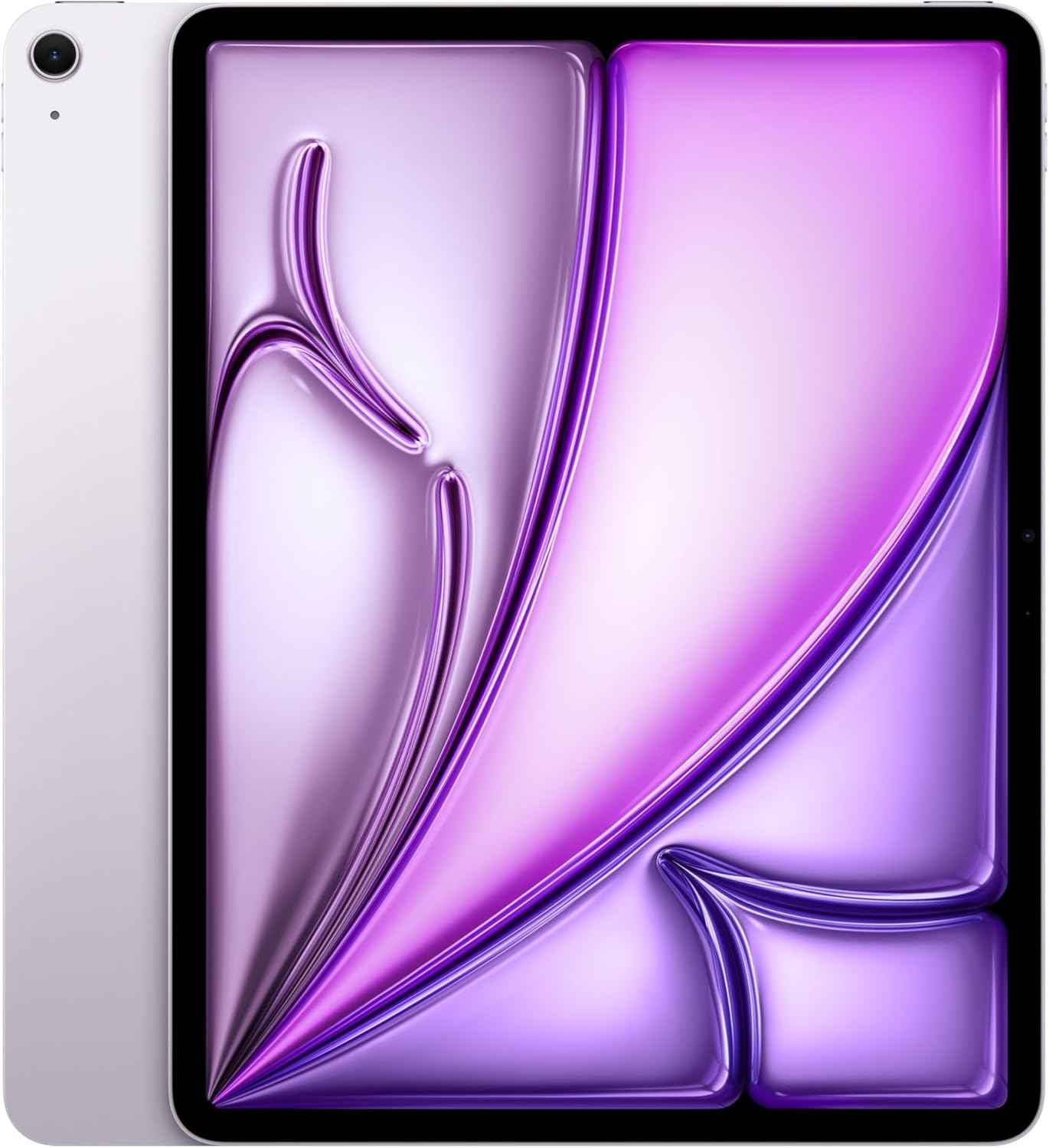 iPad Air 13-inch (M4): Liquid Retina Display, 256GB, 12MP Front/Back Camera, Wi-Fi 7 with Apple N1, Touch ID, All-Day Battery Life — Purple