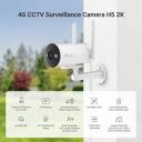 EZVIZ by Wireless Hikvision | 4G Sim Based Smart Home Camera | 2K Resolution | Ai Based Human/Vehicle Detection|Color Night Vision | Active Defense | Two Way Talk | Weatherproof | Supports MicroSD (Upto 512Gb) | H5