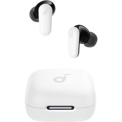 Soundcore R50i NC by Anker Noise Cancelling Earbuds, Strong and Smart Noise Cancelling, Powerful Bass, 45H Playtime, 2-in-1 Case and Phone Stand, IP54, Wireless Earbuds, Bluetooth 5.4 (White) | R50i NC |