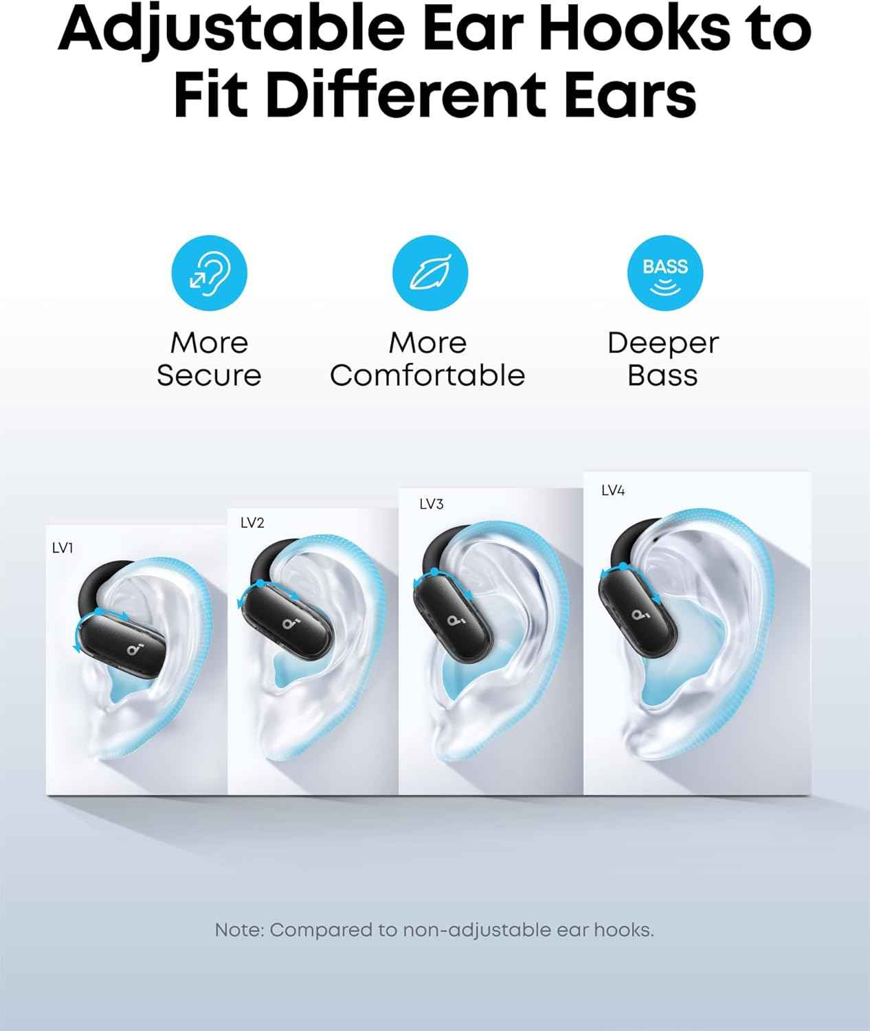 Golden Connector V40I - Open - Ear headset for computer setup