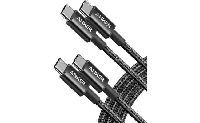 Anker USB C to USB C Cable, Type-C 60W Fast Charging Cable (1.8m) for iPhone 17 Series, iPad mini 6 and More (Black) Anker USB C to USB C Cable, Type-C 60W Fast Charging Cable (1.8m) for iPhone 17 Series, iPad mini 6 and More (Black)