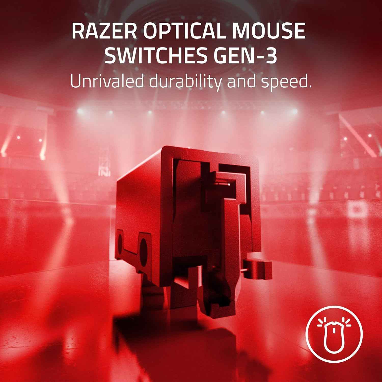 RAZER Symmetrical - 54g 8K wireless gaming mouse for computer setup
