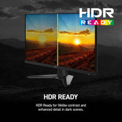 MAG 272F 27-inch 1920 x 1080 (FHD) Gaming Office Monitor, 200Hz, Adaptive Sync, HDR Ready, HDMI, VGA Port, VESA Mountable, Tilt, 4-Side Slim Bezel,0.5ms, Black