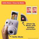 Fujifilm Instax Mini 12 Instant Camera - Mint Green | Built-in Selfie Mirror & Macro Mode, Automatic Exposure, High-Performance Flash, Twist-to-Power Lens, 0.3m to Infinity Range, Parallax Correction, Uses Instax Mini Film