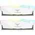 TEAMGROUP T-Force Delta RGB 16GB Kit (2x8) 3600MHz CL18 DDR4 Desktop Memory - White