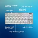 Logitech G915 X LIGHTSPEED TKL Tactile Wireless Gaming Keyboard – Tactile GL Low‑Profile Switches, Tri‑Mode Connectivity, KEYCONTROL Customization, LIGHTSYNC RGB, Aluminum Alloy Build, White