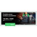 Schneider OffGrid Portable Power Station 730, 700W, 230V, 738Wh Lithium-ion, LCD, 2 BS1363 UK outlets, Sinewave, 3 USB-A, 2 USB-C, Wireless Charger