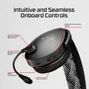 HyperX Cloud Jet - Wireless Gaming Headset Dual Wireless & Bluetooth Signature HyperX Sound Swivel-to-mute Boom Mic Up to 25 hours of Playtime Intuitive Audio Controls , Black