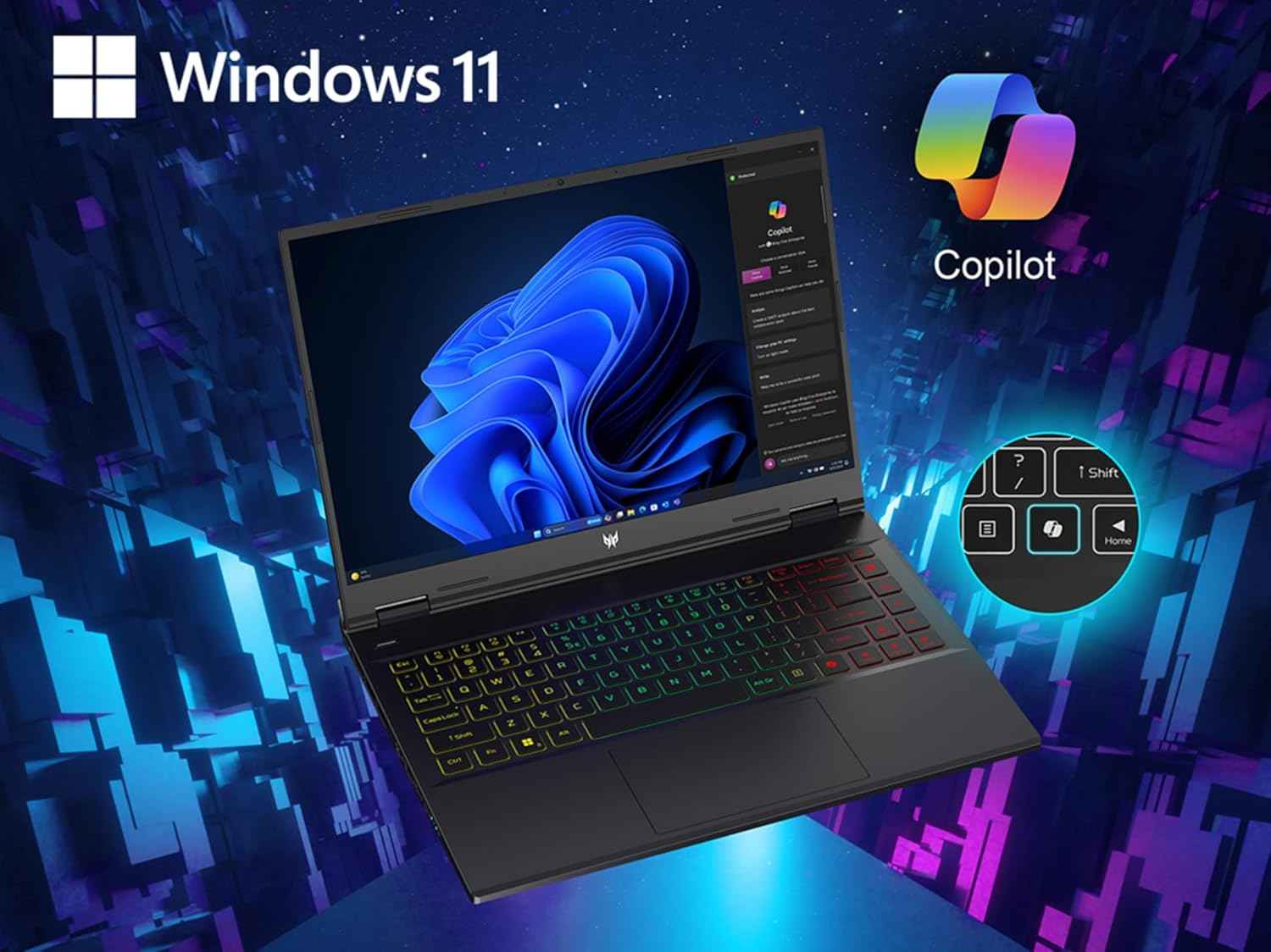Predator Helios laptop for portable computing