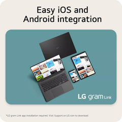 2025 LG Gram 17 Touchscreen Laptop - 17" Touch Display, Intel Ultra 9 288V, Intel Arc, Wi-Fi7, Backlit KB, Copilot+ PC, Lightweight, Long Battery Life, Win 11 Pro, 32GB RAM, 4TB SSD, Accessories