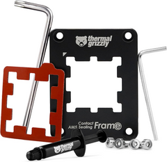 Thermal Grizzly AMD AM5 Aluminum Contact Sealing Frame CPU Socket Secure Frame