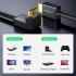 UGREEN HDMI Cable Right Angle 4K 90 Degree HDMI Cord High Speed Down Angle HDMI 2.0 Cable, 4K@60Hz HD 3D 1080P ARC Compatible for Laptop Monitor Nintendo Switch 2 Xbox PS5 PC TV 3.3FT