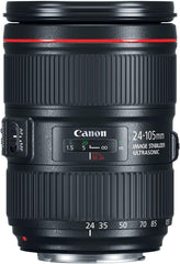Canon EF 24-105mm f/4L is II USM Lens with Pro Filter
