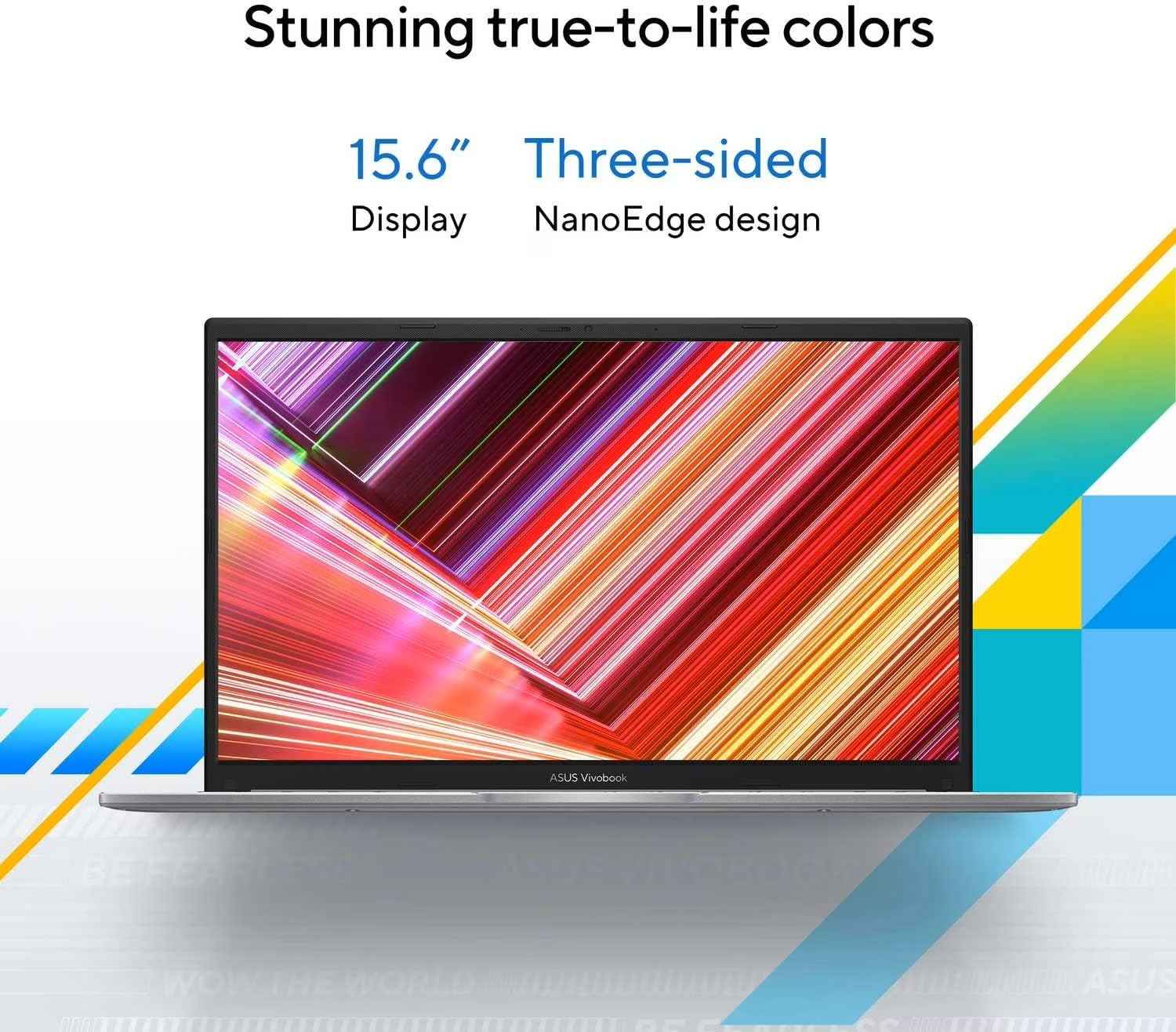 Vivobook 15 15.6" FHD Laptop, Intel 10-Core i5 1334U, 16GB RAM 512GB SSD, Intel Iris Xe Graphics Backlit Keyboard Win 11 WiFi 6 Bluetooth 5.2 Computer for Creator Business Gaming w/GM Accessory