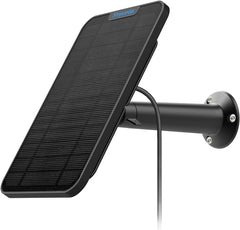 4W Solar Panel Charging Charger Compatible with Arlo Pro 3/Pro 4/Pro 5S 2K/Ultra/Ultra 2 /Go 2 only, 13.1ft Waterproof Charging Cable, IP65 Weatherproof Secure Wall Mount (3-Pack)