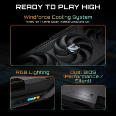 Radeon RX 9070 XT Gaming OC 16G Graphics Card, PCIe 5.0, 16GB GDDR6, GV-R9070XTGAMING OC-16GD Video Card