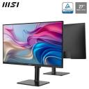 MSI Modern MD272UPHG 27" UHD Pro Office Monitor - 3840 x 2160 IPS Panel, 60Hz, Eye-Caring Screen, VESA Mallable, 4-Way Adjustable - HDMI 2.0b, DisplayPort 1.4a, Type-C, USB-B, USB-A - 2 Years Warranty