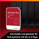 Western Digital 6TB WD Red Plus NAS Internal Hard Drive HDD - 5400 RPM, SATA 6 Gb/s, CMR, 256 MB Cache, 3.5" - WD60EFPX