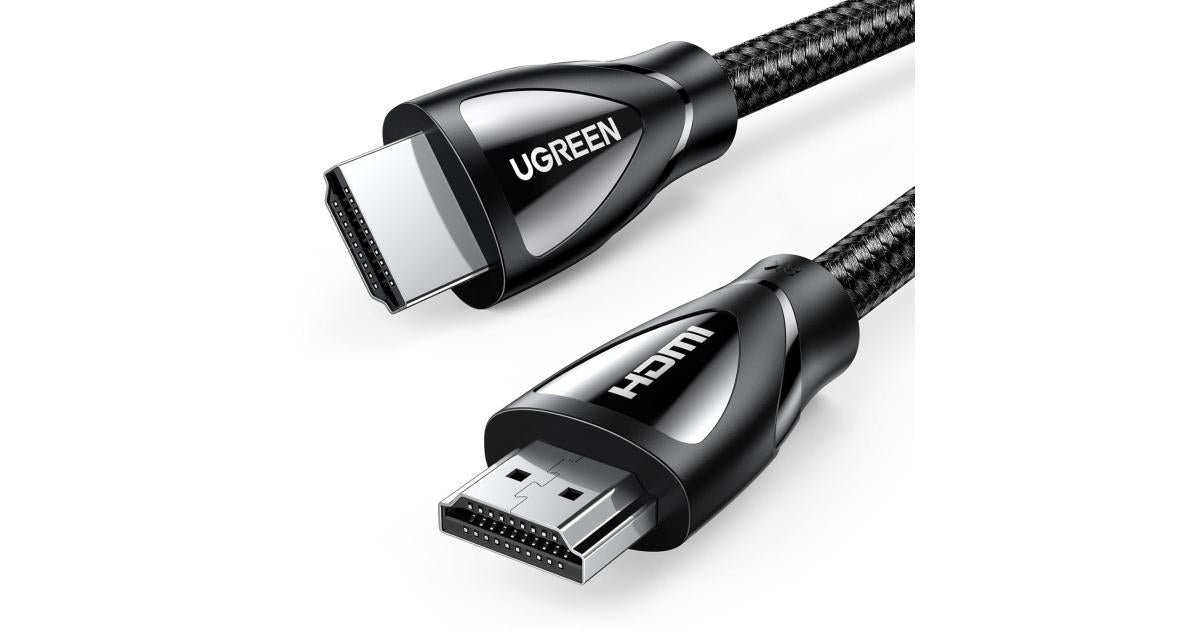 UGREEN 8K HDMI 2.1 Cable 5M (16FT),8K@60Hz,4K@240Hz/144Hz/120Hz HD Cable, HDR 10+, Compatible with MacBook Pro/PS4 And More.