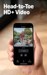 Like-New Ring Battery Doorbell Plus, Home or business security, Head-to-Toe HD+ Video, motion detection & alerts, and Two-Way Talk