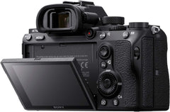 a7III Full Frame Mirrorless Camera with FE 28-70mm F3.5-5.6 OSS Lens Kit ILCE-7M3K/B | Official Sony USA Partner Model | Bundle with Telephoto & Wide-Angle Lens Set, 2X 64GB Cards, Deco Gear Bag