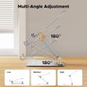 UGREEN Tablet Stand Holder for Desk Dual Rod Support Aluminum Tablet Holder Adjustable Multi-Angle Home Office Accessories Compatible