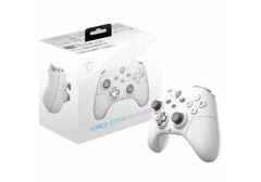 MSI Force GC300 W Gaming Wireless & Bluetooth Rechargeable Dual Vibration Dynamice Haptic Feedback 2-level Hall Effect Triggers, 2 Ergonomic Rear Buttons Gaming Controller for PC & Android