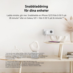 Belkin BoostCharge USB-C Wall Charger 20W, USB-C PD certified with PPS + 1M USB-C to USB-CCable