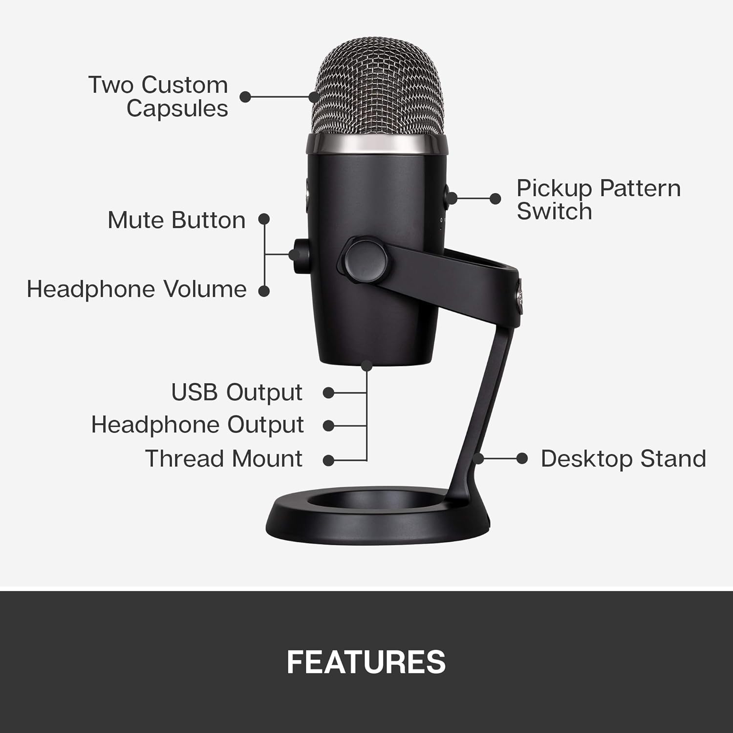 Logitech microphone for audio recording
