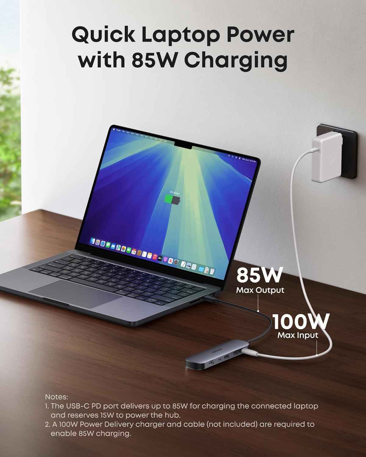 Anker 7 - in - 1 laptop for portable computing