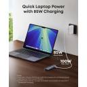Anker A83D2 – 7‑in‑1 USB‑C Hub, 4K@60Hz HDMI, 100W PD Charging, Dual USB‑A 3.0, USB‑C Data, SD/TF Card Slots - 18 Months Warranty