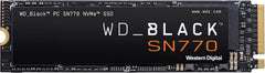 1TB SN770 NVMe Internal Gaming SSD Solid State Drive - Gen4 PCIe, M.2 2280, Up to 5,150 MB/s - WDS100T3X0E - [Previous Generation]