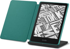 Kindle Paperwhite Bundle: Includes, Amazon Kindle Paperwhite Signature Edition 32GB | Jade, Plant-Based Leather Cover & Wireless Charging Dock | Jade