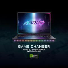AORUS Master 18 Gaming Laptop - 240Hz 2560x1600 Mini-LED - NVIDIA GeForce RTX 5080 - Intel Core Ultra 9 275HX - 2TB SSD with 32GB DDR5 RAM - Windows 11 Home AD (AORUS Master 18 BYHC5USD65SH)