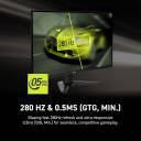 Gaming MSI MAG 274CXF 27-inch 1920 x 1080 (FHD) Curved Monitor 1500R, 280Hz, 0.5ms, AMD FreeSync™ Premium, HDMI, DisplayPort, VGA Port, VESA Mountable, Tilt, Slim Bezel, Black - 3 Years Warranty