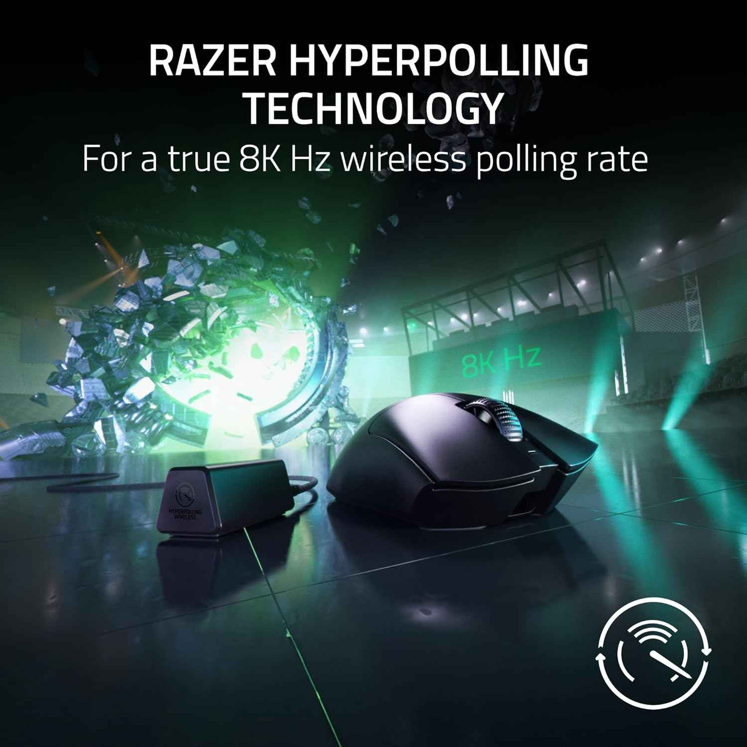 Razer Lightweight - 8K 8K wireless gaming mouse for computer setup