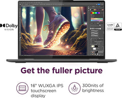 Lenovo Yoga 7i 2-in-1 Business Laptop (16" FHD+ Touchscreen, Intel Ultra 7 155U (Beat i7-1355U), 16GB DDR5 RAM, 1TB SSD), Backlit, Fingerprint, 1080p IR Webcam, 2x Thunderbolt 4, Win 11 Home, AI PC