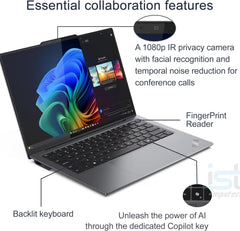 Lenovo ThinkPad X9 14 Aura Edition Business AI Laptop (14" OLED, Intel Core Ultra 7 258V, 32GB DDR5, 1TB SSD) ultrathin Copilot+ PC, Backlit, FP, Thunderbolt 4, Wi-Fi 7, Win 11 Pro (NextGen X1 carbon)